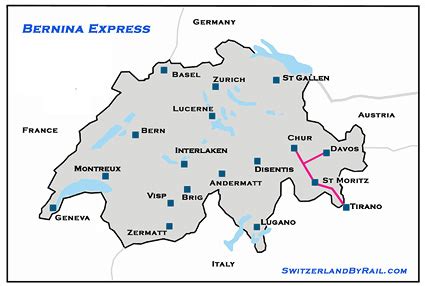 Bernina Express - Scenic Panorama Train Tour from Chur to Tirano via St Moritz