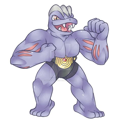 067 - Machoke by RuizaUniverse on DeviantArt