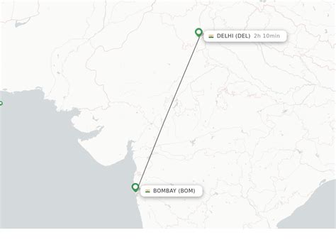 Direct (non-stop) flights from Mumbai to Delhi - schedules - FlightsFrom.com