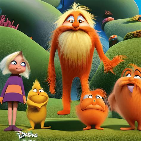 The Lorax Digital Graphic · Creative Fabrica