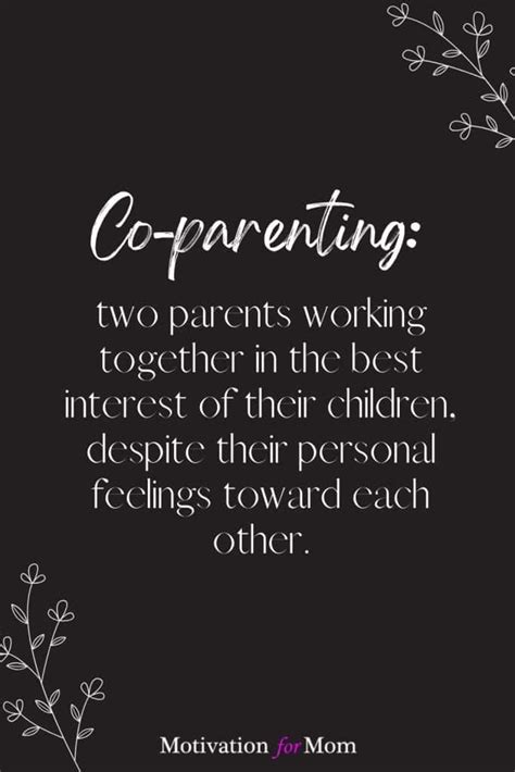 27 Greatest Co-Parenting Quotes That Are Relatable & Comforting – Motivation for Mom