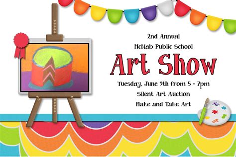 Art Show Invitation Template