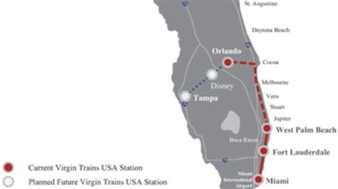 Brightline Train Map