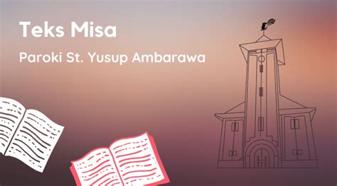 Teks Misa Minggu Paskah 2023 - Gereja St. Yusup Ambarawa