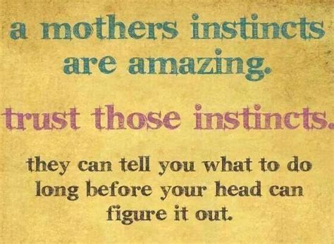 A Mother’s Intuition | Intuition quotes, Instinct quotes, Quotes about ...