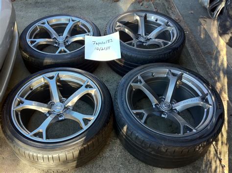 FS SoEast: OEM 2011 19 Concave Nismo Wheels in gunmetal - G35Driver - Infiniti G35 & G37 Forum ...