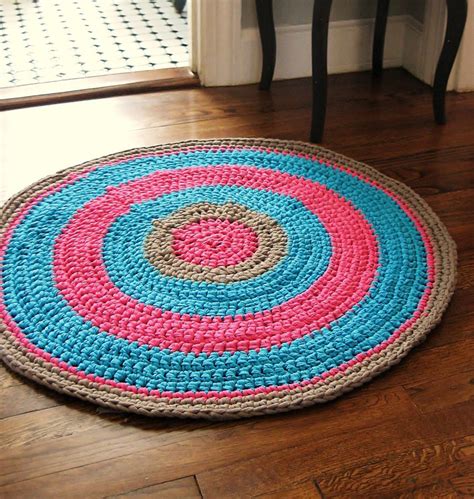 3 Motifs of Easy Crochet Oval Rug Pattern How To Crochet A Circle Rug 41 Crochet Rug Patterns ...