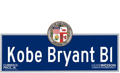 Kobe Bryant Blvd: LA Street Renamed in Kobe Bryant’s Memory – Footwear News