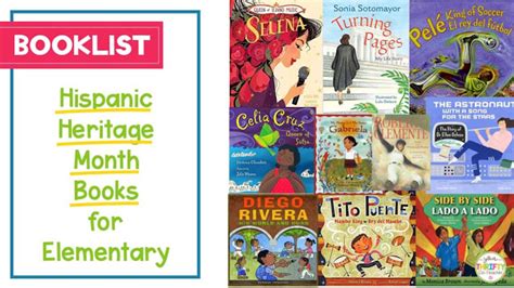 A List of Hispanic Heritage Month Books for Elementary - Your Thrifty ...