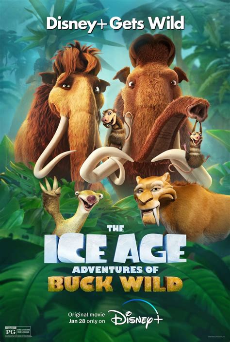 New Posters Released For 'Ice Age: The Adventures of Buck Wild' Coming This Month To Disney+ ...