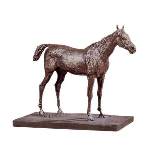 Edgar Degas: Horse Standing Sculpture | Edgar degas, Edgar degas art ...