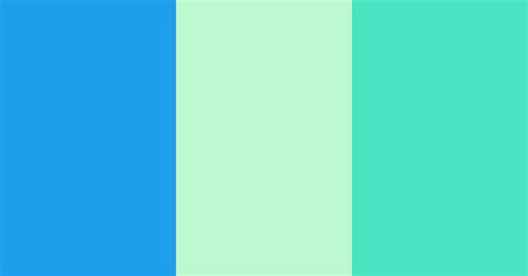 Icy Mint Color Scheme » Blue » SchemeColor.com