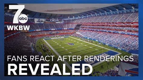 Buffalo Bills fans react after new stadium renderings are released