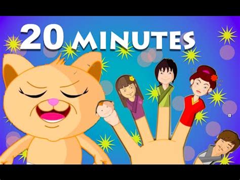 Cat Finger Family And 20 More Finger Family Songs | HD Rhymes For ...