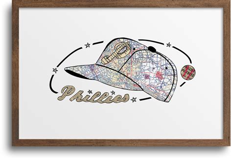 Philadelphia Phillies Art Prints | Notecards– Paper Cutz Vintage