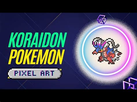 Make a Koraidon Out Of Pixels! | Pixel Art Tutorial - YouTube