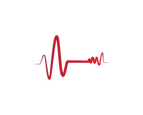 Heart beat hospital line logo vectors 596923 Vector Art at Vecteezy