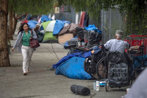 Inside the squalor on 'Skid Row' as typhoid scare grips Los Angeles