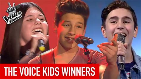 The Voice Kids | BEST WINNERS from around the world [PART 1] - YouTube