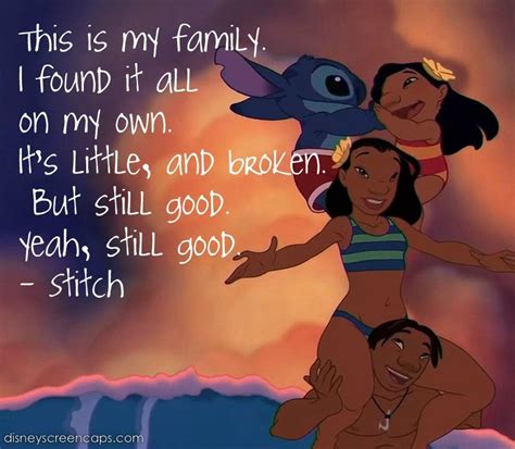 lilo stitch quote - family - nuts but i love nuts :D | Lilo and stitch ...