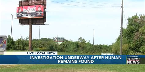 Investigation underway after human remains found