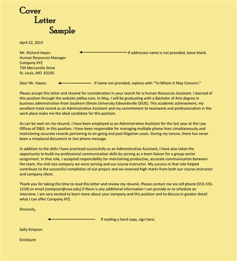 Administrative Assistant Cover Letter Examples - 10+ Formats