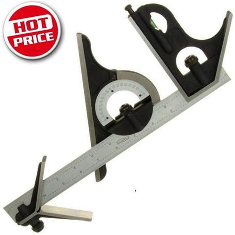 11063, Trade Quality Combination Square & Protractor Set