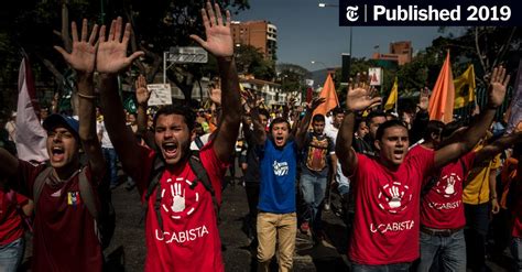 Venezuelans Opposed to Maduro Pour Into Streets for Day of Protests ...