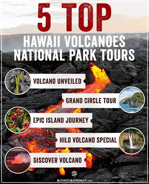 Top 5 Hawaii Volcano National Park Tours - Best Hawaii Volcano Tours