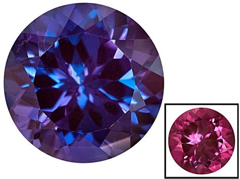 Alexandrite Color Change Lab Created 10mm Round 4.25ct | Alexandrite, Alexandrite jewelry, Color ...