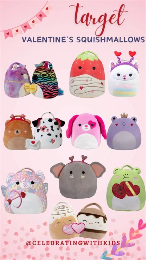 30 Valentines Day Squishmallows & where to find them! - Celebrating ...