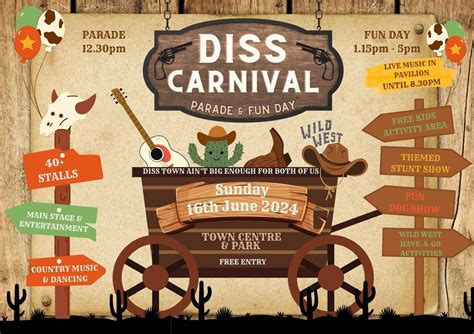 Diss Carnival Parade & Fun Day! , Diss Mere Park, Banham, 16 June 2024 | AllEvents.in