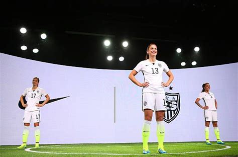 United States Womens Soccer Team And Nike Unveils World Cup Uniforms ...