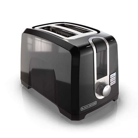 BLACK+DECKER 2-Slice Toaster, T2569B, Extra Wide Slots, 6 Shade ...