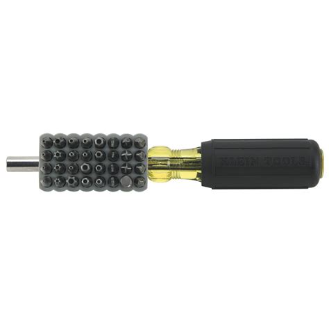 Klein Tools Magnetic Screwdriver with 32 Piece Tamperproof Bit Set