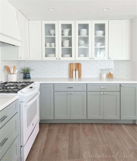 kitchen white top gray bottom - Google Search | Kitchen remodel small, Kitchen remodel layout ...