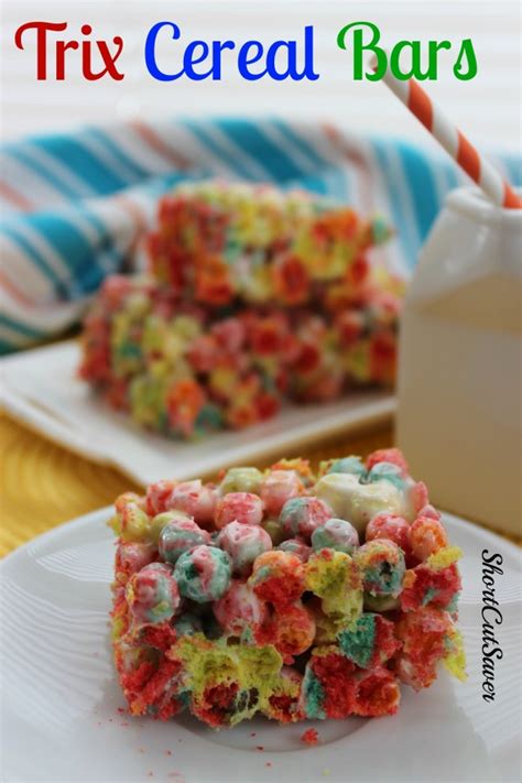 Trix Cereal Bars - Everyday Shortcuts