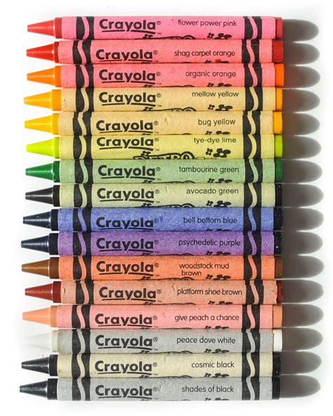 Crayola Retro Colors Crayons | Jenny's Crayon Collection