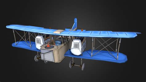 Gotha G.V Stylized Plane - 3D model by Rio_Derham [948dd4f] - Sketchfab