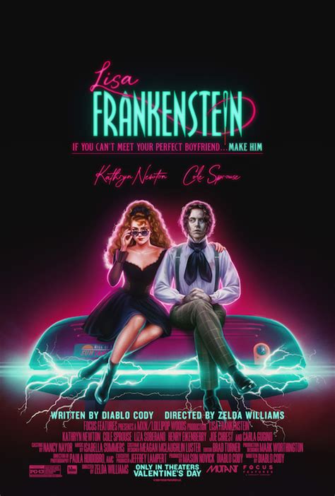 Official “Lisa Frankenstein” Poster Debuts - CinemaNerdz