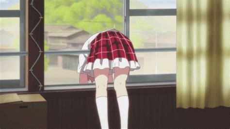 anime girl bored gif - Google Search | Anime skirts, Anime girl, Anime motivational posters