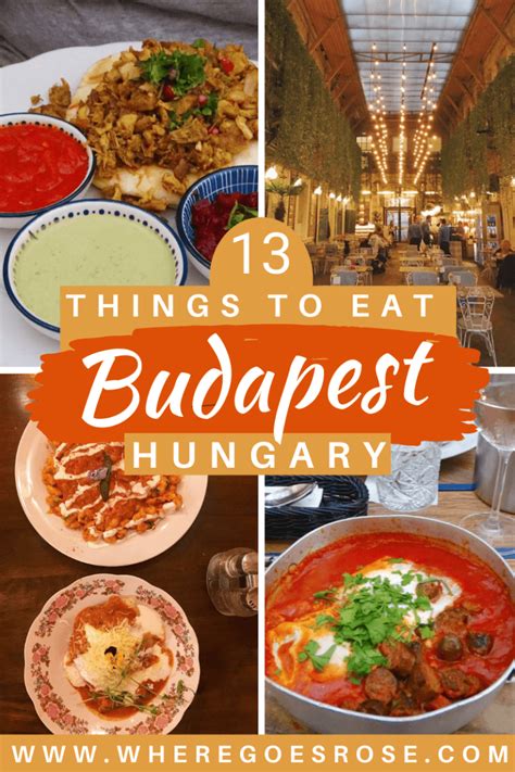 Budapest Food Guide: What To Eat in Budapest - Where Goes Rose?