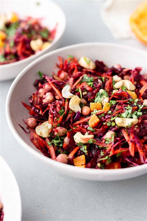 Winter Carrot & Beetroot Salad - Cupful of Kale