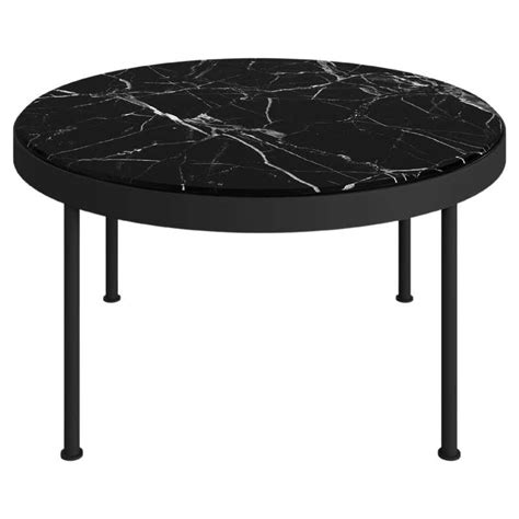 Bertoia Oval Dining Table in Nero Marquina Marble For Sale at 1stDibs ...