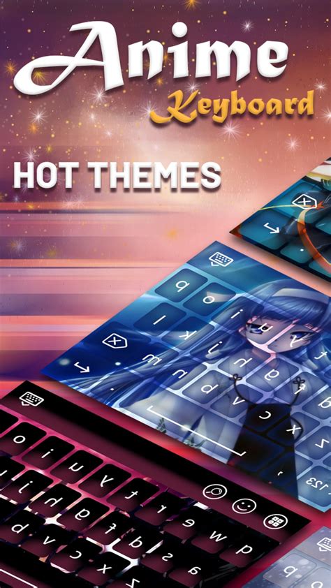 Anime Keyboard - Emoji Keyboard Themes Fonts GIF APK para Android - Download