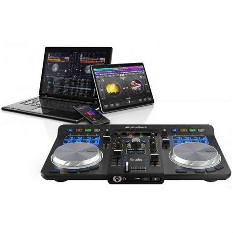 Hercules Universal DJ Controller with DJuced DJ Software