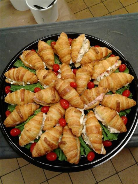 Mini Croissant Sandwich Tablett