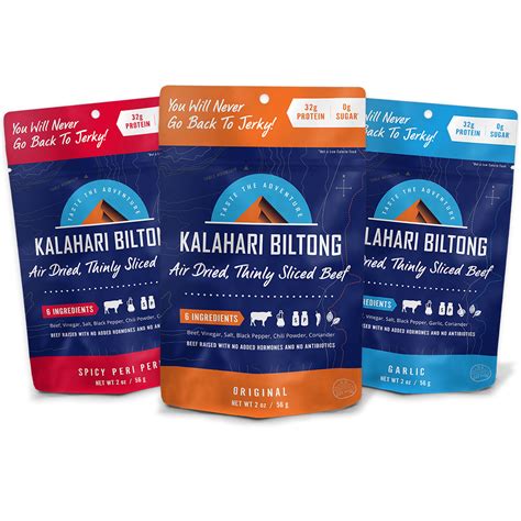 Kalahari Biltong | Goodbye Jerky, Hello Biltong | Air-Dried Beef Snack