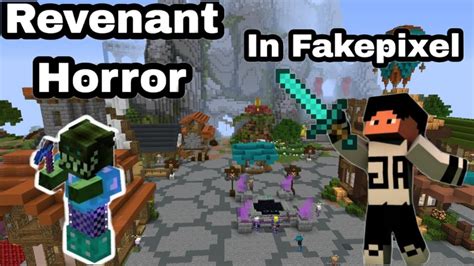 I Defeat Revenant Horror In Fakepixel | Fakepixel |#AskGamingOp #minecraft #gaming #hindi # ...