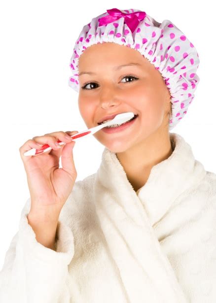 Woman Brushing Teeth Free Stock Photo - Public Domain Pictures